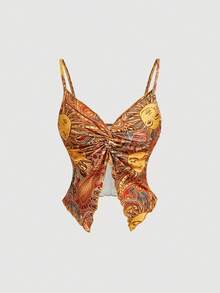 SHEIN MOD 3pcs Women's Twist Design Fashion Camisole - Multicolor - View 3