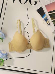 1件女士钢圈文胸 - 金色 - 查看 6