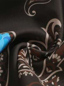 Bellisia 2026新款春夏女士两件套泳衣和短裤，随机印花，沙滩度假优雅休闲泳装套装 - 彩色 - 查看 6