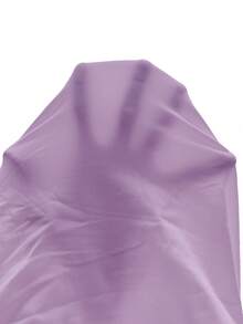 Aralina 女士纯色裹身扭结长袖休闲健身运动T恤 - 紫丁香色 - 查看 9