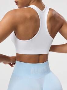 Velisys Women's Solid Color Sleeveless Short Yoga Racerback Tank Top - Multicolor - View 2