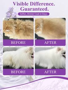PETSIN 薰衣草香型宠物护理油 - 持久留香免洗喷雾，适用于犬猫，具有柔顺亮泽的毛发护理功效，令毛发柔软丝滑。 - 彩色 - 查看 6
