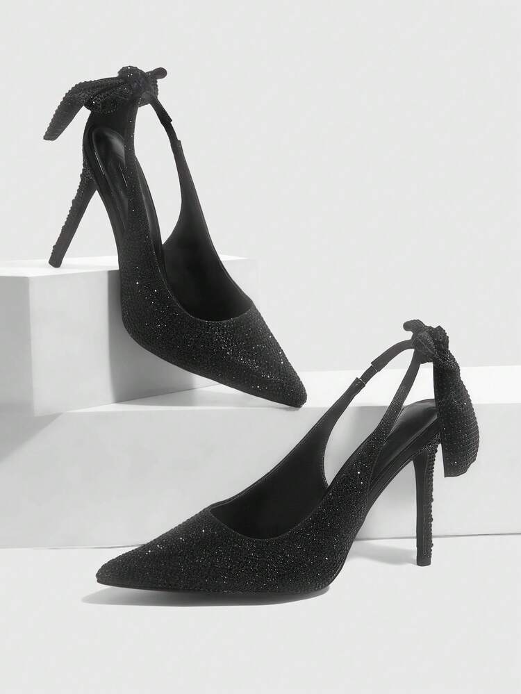 CUCCOO SZL Women Shoes Pointed Stilettos Elegant, Sweet, Romantic, Women's High Heels, Dress Shoes Afternoon Tea, Dating, Fashion Party, Workplace Wear, Elegant Wear, Basic Versatile, Halloween