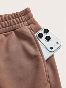 Comfortcana 2条装女士休闲纯色阔腿运动裤 - 彩色 - 查看 12