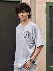 Open Phase 男士可水洗连帽运动裤套装，夏季服装，适合日常穿着，宽松版型，夏季度假服装 - 灰色 - 查看 6