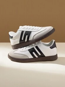 CUCCOO EASI Women's Fashionable Versatile Casual Flat Shoes - White ash 8 - View 10