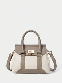 SHECARRY Women's Fashion Versatile Minimalist Handbag For Commuting - Multicolor - View 1