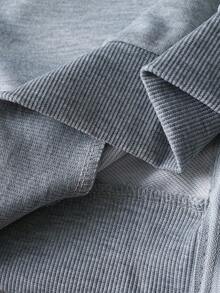 PAVTROS 男士街头服饰套装，复古风，连帽衫搭配阔腿裤，针织连帽开衫搭配抽绳长款运动裤，实用口袋阔腿裤，针织运动套装，豹纹绒面面料，奢华品质，品牌Logo，可定制，街头风，日常穿着，时尚百搭，户外运动，返校季，节日礼物，男友礼物，老公礼物，春夏两季，夏季，度假，复古风，外出，派对，节日，送给男友的礼物，街头风，健身 - 灰色 - 查看 12