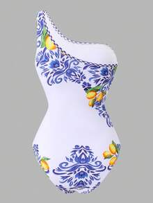 Swim Oasis Bộ đồ bơi 2 mảnh dành cho nữ, mẫu mới Xuân/Hè 2026, áo tankini in họa tiết và quần váy, đồ bơi thanh lịch, thoải mái cho kỳ nghỉ biển. - Nhiều màu - Xem 4