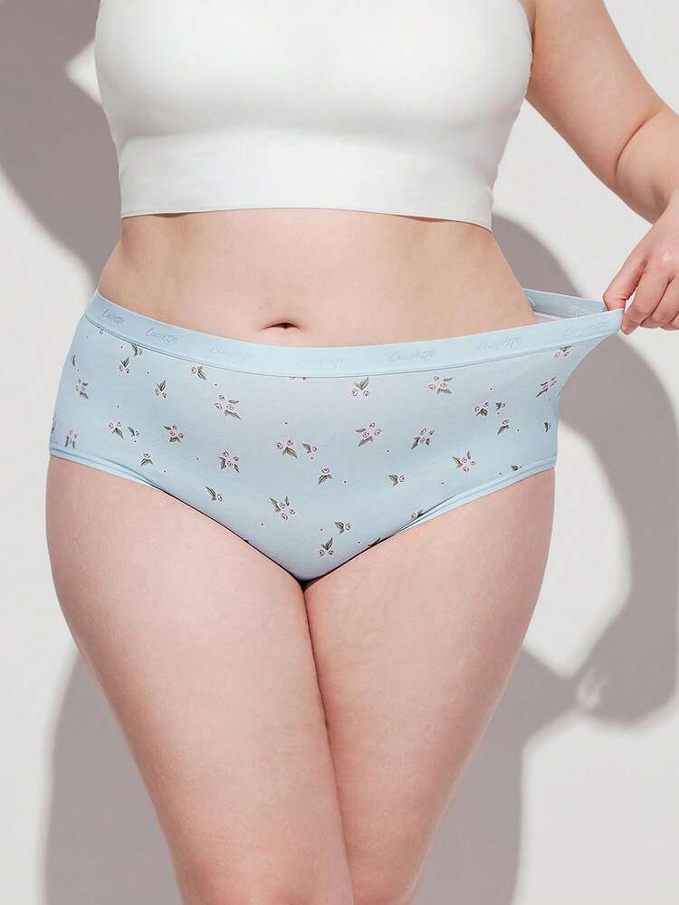 Plus 3-Pack High-Waist Briefs