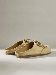 Solecia Women's Casual Versatile Commute Simple Flats - Khaki - View 5