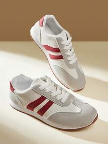 CUCCOO EASI Women's Casual Sneakers - Red - View 4