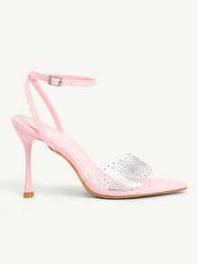 CUCCOO CHICEST Women Heeled Sandals - Pink - View 7