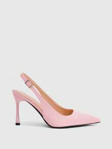 CUCCOO SZL 女士高跟单鞋水桌 - 珊瑚粉 - 查看 2