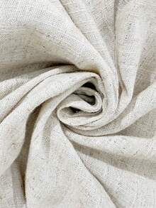 Boho Mama 夏季孕妇休闲度假纯色透气吸湿宽松裤，度假风棉麻混纺，透气舒适，阔腿设计，裤脚饰有蕾丝花边，弹性裤脚设计，舒适无束缚感。波西米亚风 - 杏色 - 查看 3