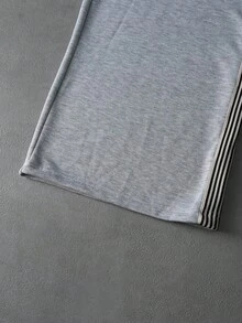 PAVTROS 男士街头服饰套装，复古风，连帽衫搭配阔腿裤，针织连帽开衫搭配抽绳长款运动裤，实用口袋阔腿裤，针织运动套装，豹纹绒面面料，奢华品质，品牌Logo，可定制，街头风，日常穿着，时尚百搭，户外运动，返校季，节日礼物，男友礼物，老公礼物，春夏两季，夏季，度假，复古风，外出，派对，节日，送给男友的礼物，街头风，健身 - 灰色 - 查看 8