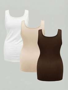 Modmama Áo tank top cho bà bầu, màu trơn, kiểu dáng thường ngày, dùng cho việc cho con bú. - Nhiều màu - Xem 2