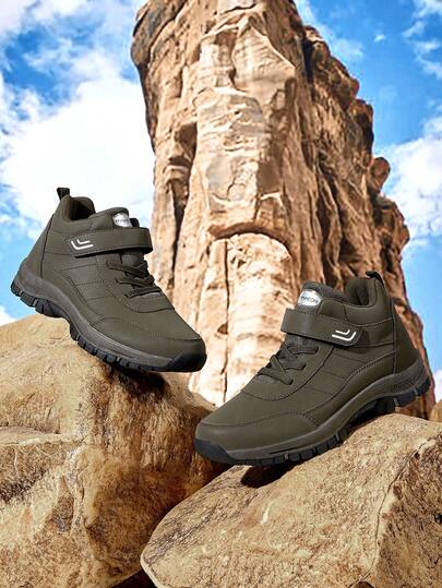 OUTDOORSY Women's Outdoor Casual Lace-Up Boots, Comfortable Non-Slip Fashion Versatile