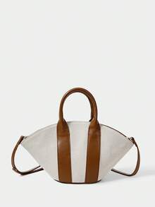 SHECARRY 女士休闲旅行手提包 - 米色 - 查看 3