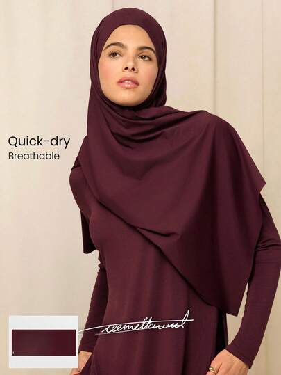 GLOWMODE X Reem Modest Own Your Moves Quick-Dry Multi-Purpose Sports Hijab Daily Casual Gym Training Wear