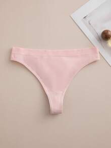 10pcs/Set Comfortable Seamless Thong Panties For Daily Wear - Multicolor - View 6