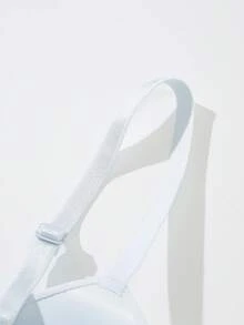 1件圣诞节女士钢圈文胸 - 水鴨藍 - 查看 6