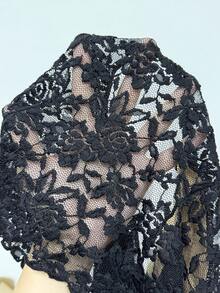 Glisette Summer New Lace Sexy Girl Street Style Camisole Top Gothic Top Gothic Summer Clothes Gothic Women Clothes Black Lace Lace Top Lace 2 Piece Set - Black - View 6