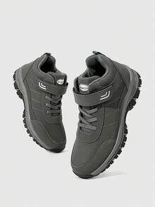 OUTDOORSY Stivali casual da donna con lacci, comodi e antiscivolo, versatili e alla moda - Verde militare - Visualizzare 5