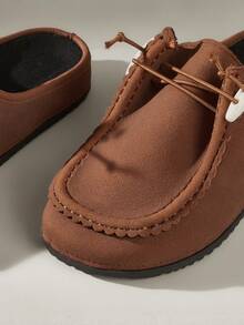 Solecia 女士系带休闲拖鞋 - 棕色 - 查看 6