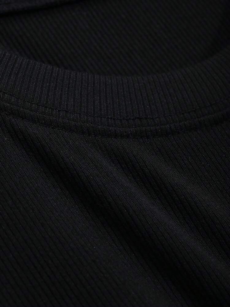 Women's Casual Solid Color Long Sleeve T-Shirt, Versatile For Spring & Autumn