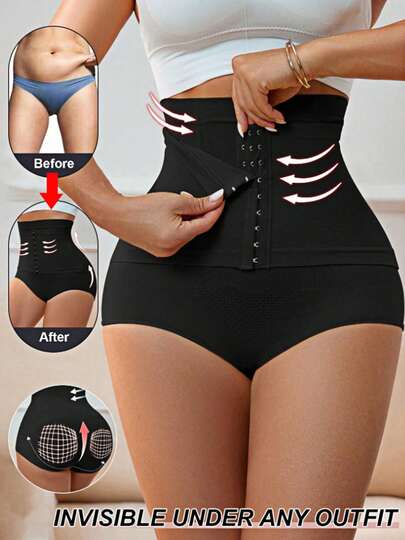 Bragas moldeadoras de cintura alta para mujer, control de abdomen, levantamiento de glúteos, cinturilla moldeadora, moldeador de piernas