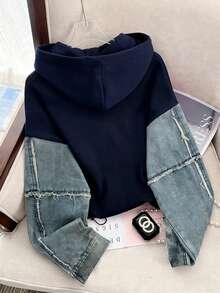 Resyla 老鼠图案连帽卫衣，带毛边 - 彩色 - 查看 2