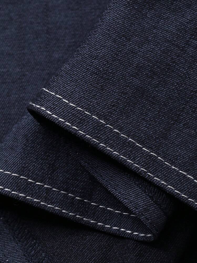 Women's Spring Casual Collared Petal Sleeve Crop Top And Relaxed Fit Pants 2 Pieces Set