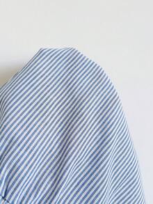 Soleia 春夏新款休闲度假西部海滩婚礼宾客礼服毕业早午餐女装，圣帕特里克节春假复活节音乐节优雅波西米亚热带风情条纹系带露背印花两件套 - 彩色 - 查看 7