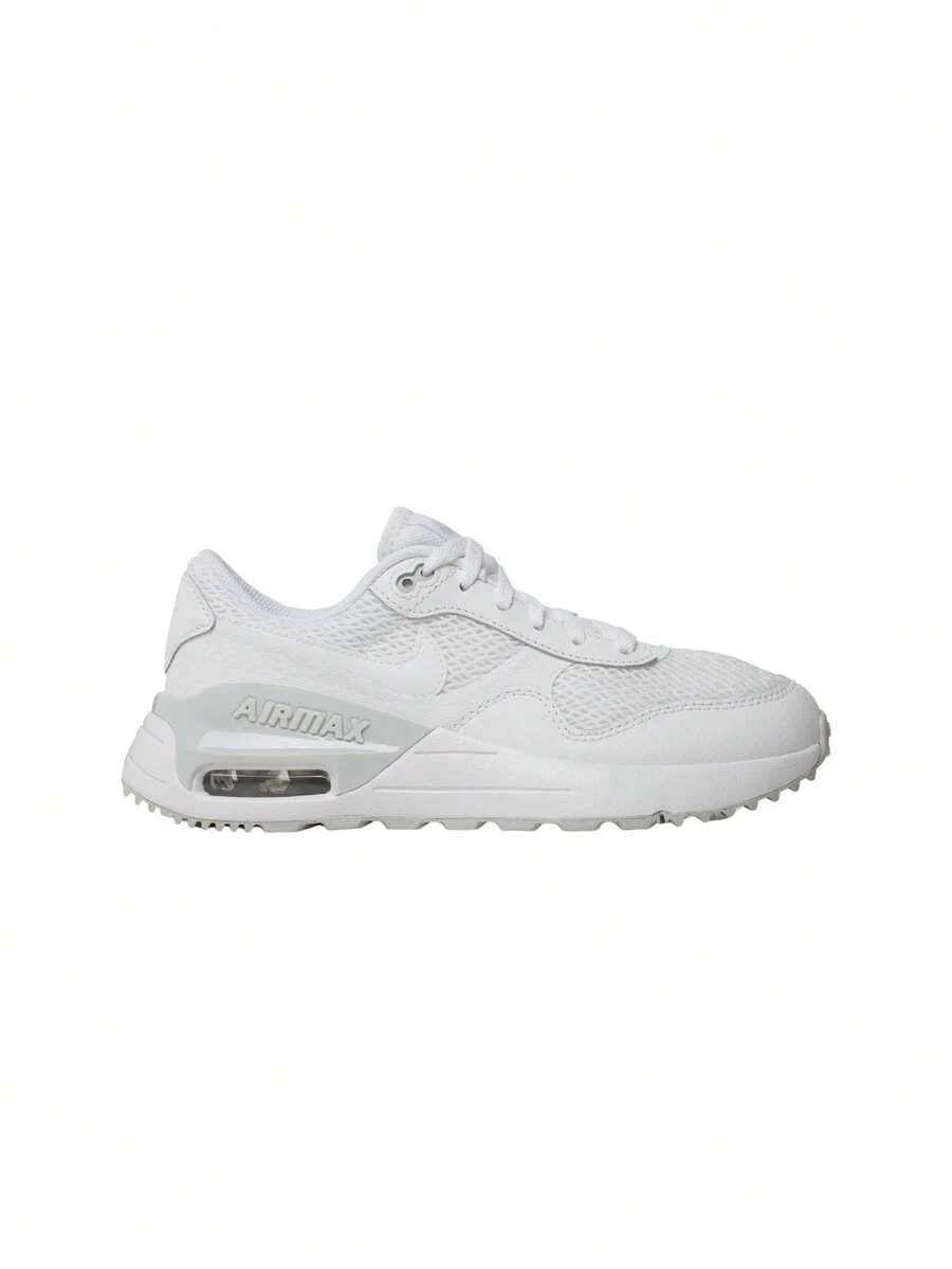Nike Air Max SYSTM Kids Sneaker White / Pure Platinum / White DQ0284-102 - 白色/純鉑金/白色 - 查看 1