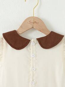 Souflis Souflis Vestido infantil feminino com capuz e estampa degradê em blocos de cores, ideal para passeios casuais, momentos de lazer em casa e festas. - Multicolorido - Ver 6