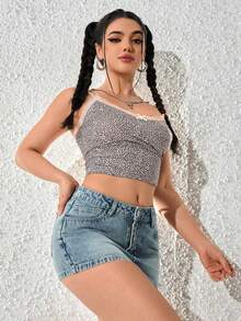 Rivivi Plus Size Women Casual Pocketed Bodycon Denim Mini Skirt - Light Wash - View 6