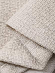 DAZY Women's V-Neck Metal Single-Breasted Elegant Blazer - Apricot - View 3