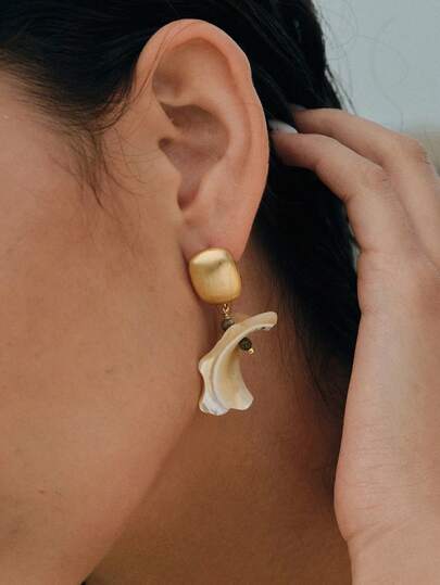 Opalesca Random Shape, Color & Pattern Beaded Earrings,Outfits,Old Money,Beaded,Wedding/Bridal Accessories,Fairycore/Fairy,Pearl,For Mom/Women/Girl/Mother,Elegant,Premium,Classy,Crystalsbeaded,Wedding/Bridal Accessories,Fairycore/Fairy,Pearl,For Mom/Women/Girl/Mother,Elegant,Premium,Flower,Crystals,Gold,Easter,Travel/Beach/Vocation,Boho