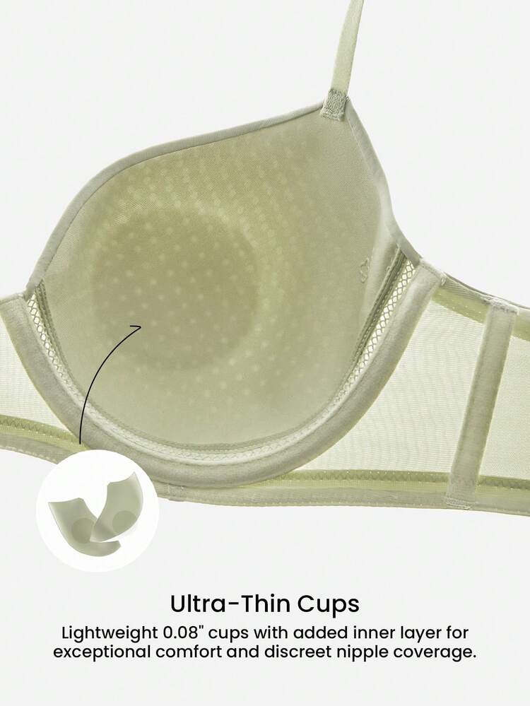 Plus Dream Curve Support + Smooth Airy Bra