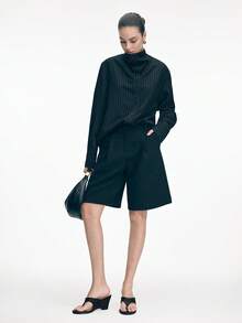 Mnmlis Women's Wedge Sandals - Black - View 11