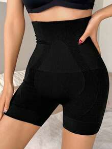 DAZY High Waist Seamless Slimming Shorts, Lightweight Shaping Undergarment For Women, Suitable For Spring And Summer - Black - View 3