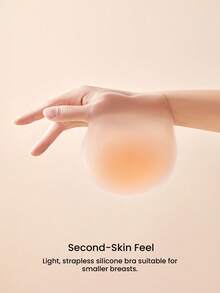 LUVLETTE Invisible Skin-Friendly Sticky Self-Adhesive Anti-Sagging Shaping Lifting Breast Tape Nude Nipple Cover - Cinnamon - View 4