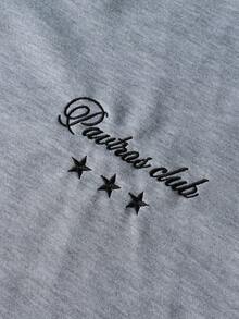 PAVTROS 男士街头服饰套装，复古风，连帽衫搭配阔腿裤，针织连帽开衫搭配抽绳长款运动裤，实用口袋阔腿裤，针织运动套装，豹纹绒面面料，奢华品质，品牌Logo，可定制，街头风，日常穿着，时尚百搭，户外运动，返校季，节日礼物，男友礼物，老公礼物，春夏两季，夏季，度假，复古风，外出，派对，节日，送给男友的礼物，街头风，健身 - 灰色 - 查看 4