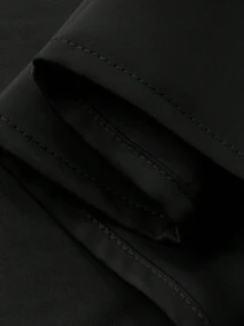 Livesso Áo tank top nữ màu đen phối ren và satin, kiểu dáng thường ngày, thích hợp cho mùa hè. - màu đen - Xem 6
