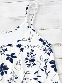 EMERY ROSE Top casual de mujer con estampado floral, cómodo de llevar en verano - Multicolor - Ver 3