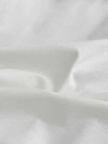 Tseoso Casual Simple Denim Heart Graphic Print Round Neck Slim Fit Women Tank Top, Suitable For Summer Retro Back To School - White - View 9