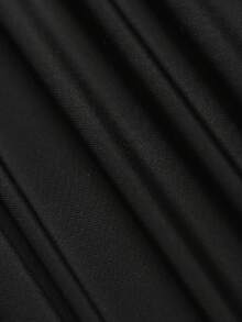 Swim Shayni Váy nữ mùa hè mới, xẻ tà bên hông, xếp ly vòng, màu đen, kiểu dáng thường ngày, thích hợp cho kỳ nghỉ. - màu đen - Xem 9