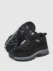 OUTDOORSY Women's Outdoor Casual Lace-Up Boots, Comfortable Non-Slip Fashion Versatile - Light black - View 4