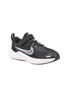 Nike Downshifter 12 Kids Sneaker Black / Dark Grey / White DM4193-003 - Black/Dark Smoke Grey/White - View 2